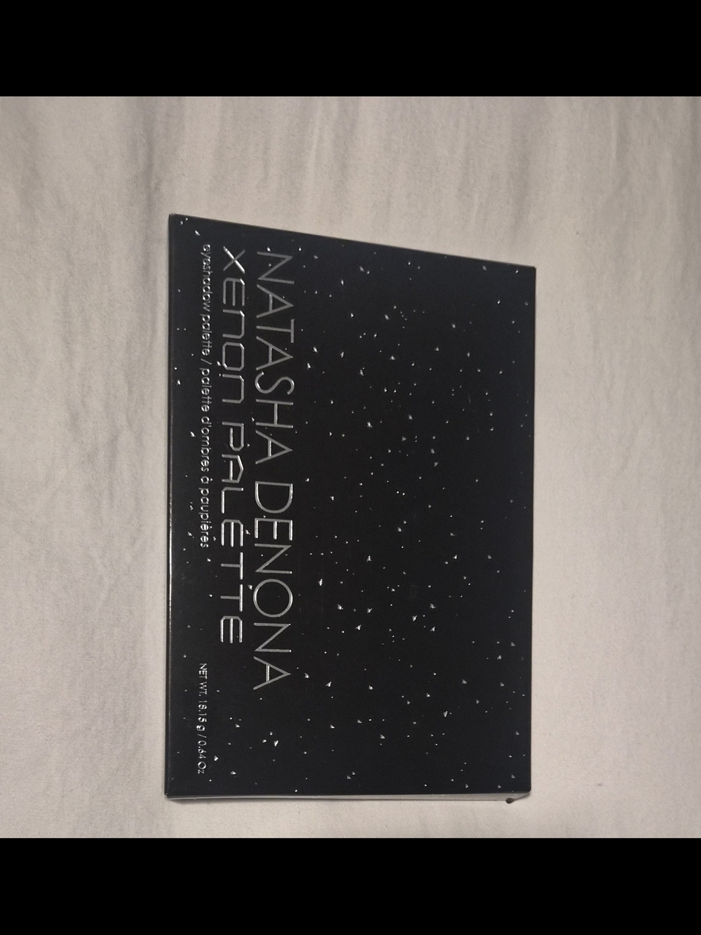Natasha Denona Xenon Palette - Black with Silver Speckles
